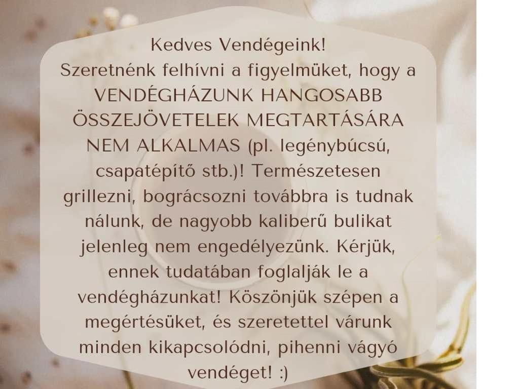 Sókristály Vendégház Demjén Extérieur photo